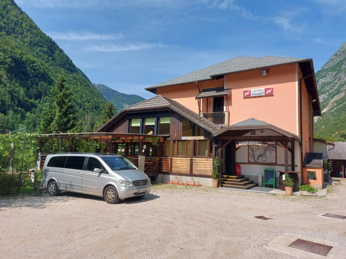 Gostisce Andrejc Hotel Soca Luaran gambar